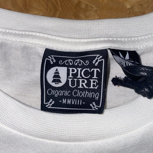 NWT!! Picture Organic Men's Surf Club Short Sleeve T Shirt Size Medium - Picture 5 of 7